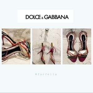 Authentic Dolce and Gabbana couture heels size 39